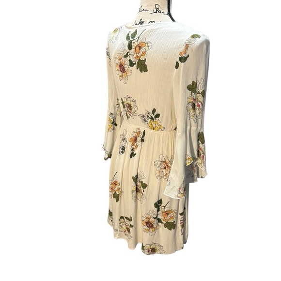 Jody California Midi Floral Dress Sz Lrg - Picture 4 of 14